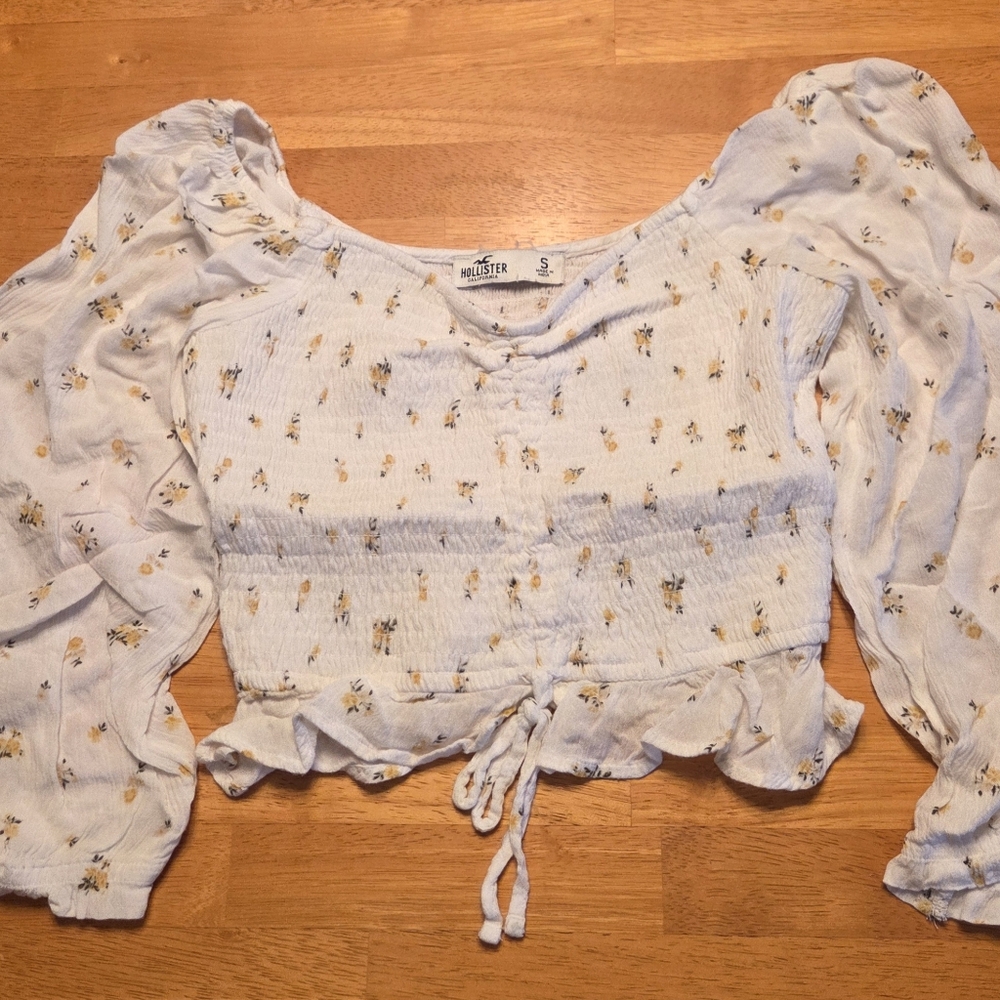 Hollister Floral Blouse